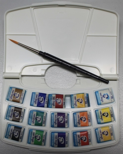 Preview: Aquarell Set Van Gogh /Pocket Box 12+3